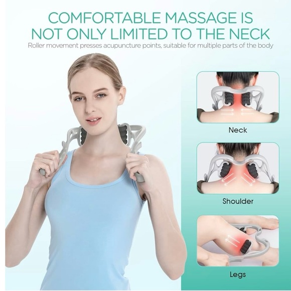 VOYOR-HEALTH MS410 Shiatsu 8 Balls Neck Massager - Picture 6 of 6